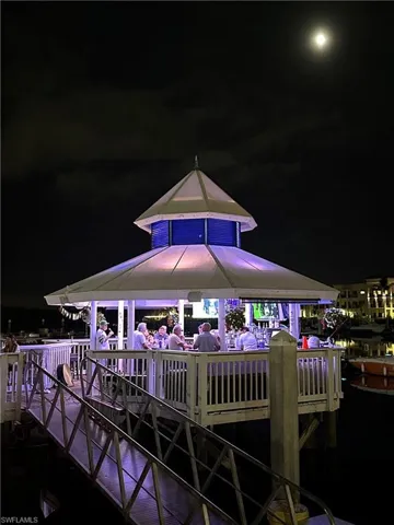 View of dock area