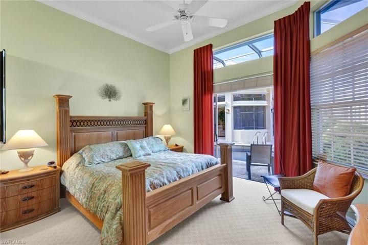Cabana bedroom is separate from the main house - includes a kitchen and large bath.