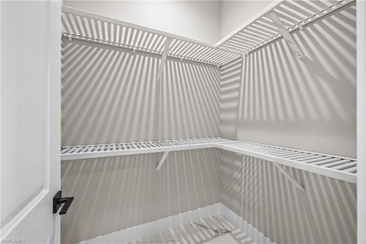 Master bedroom closet