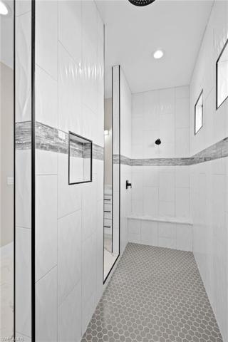 Walk through shower