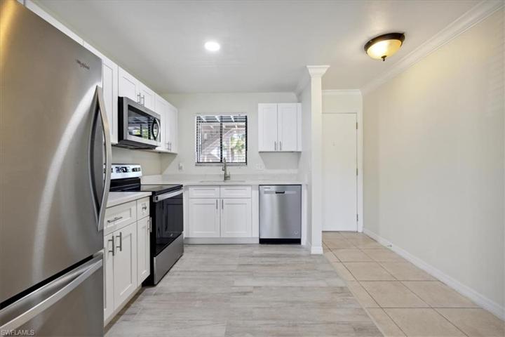 All stainless steel appliances