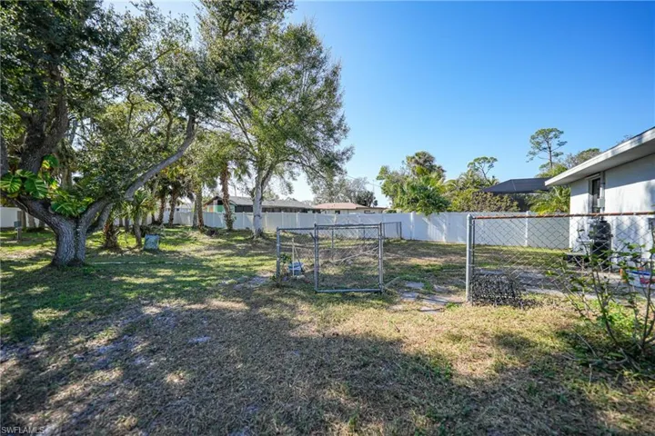 View of yard