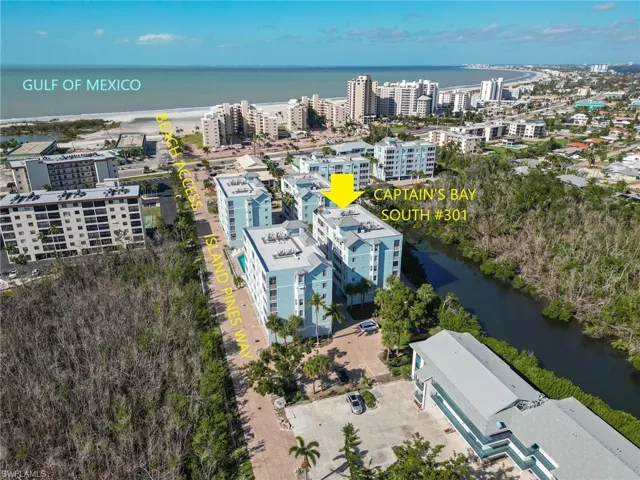 View of urban area featuring a large body of water