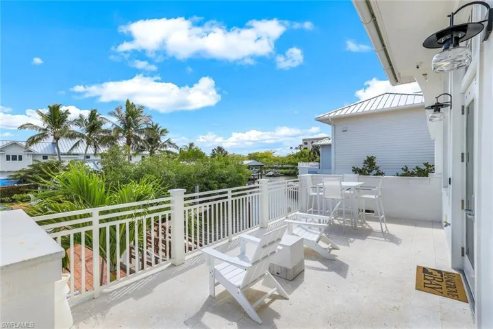 Clubhouse balcony.