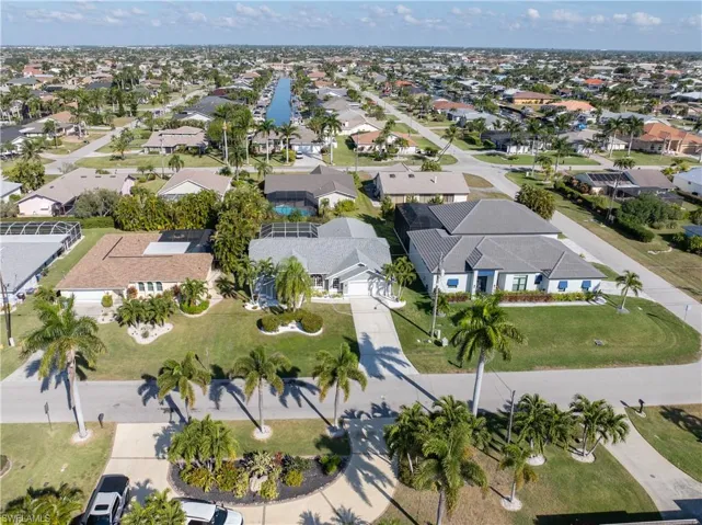 Aerial overview of property's location