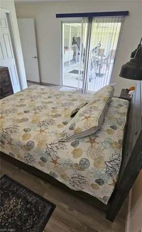 Bedroom featuring baseboards