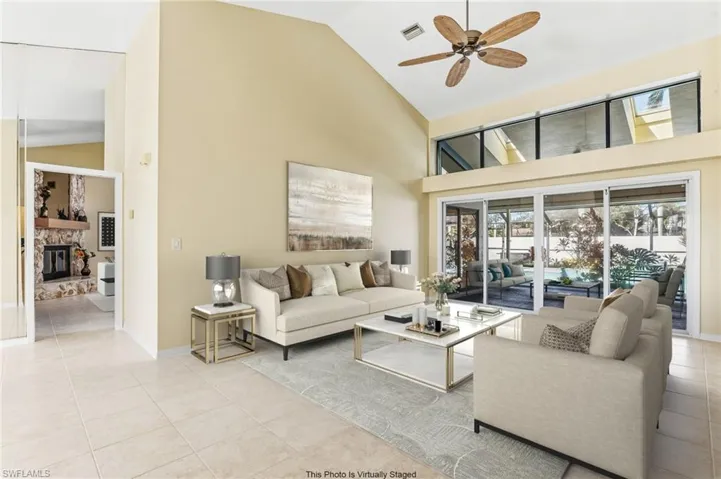 Living Room Staged