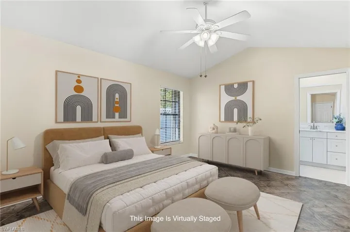2nd Master Bedroom Staged