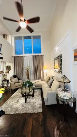 Floor to ceiling windows with golf course views