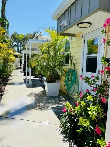 Apartment courtyard