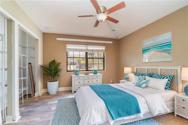 Bedroom Virtually staged for decorating ideas