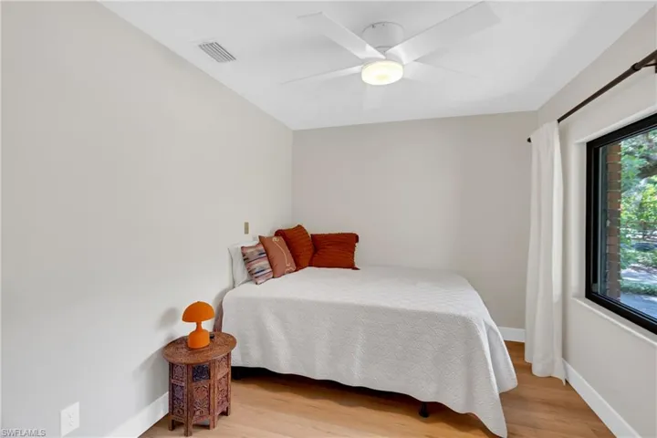 Bedroom 3 is located at the front of the home facing south.