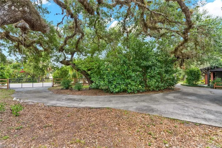 Circle driveway