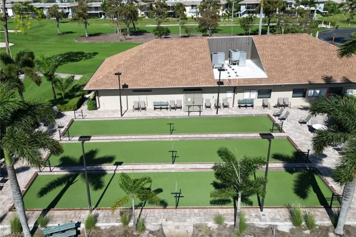 3 Bocce Ball courts