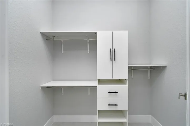 View of spacious closet