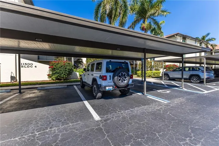 Covered parking