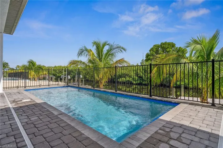 Very private backyard.