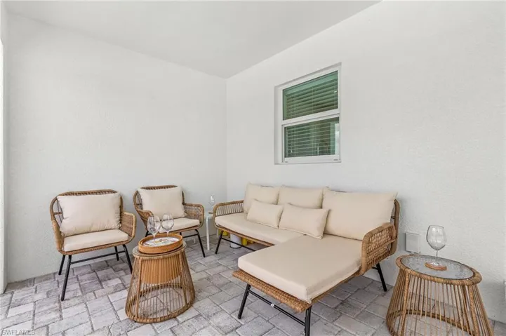 View of patio / terrace featuring outdoor seating
