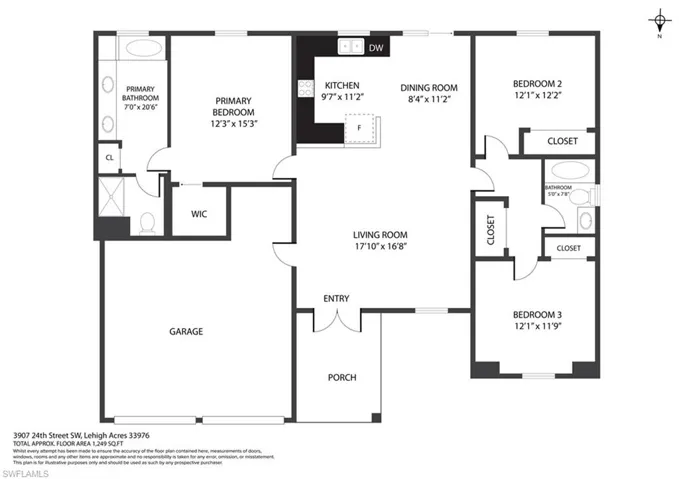 3907 24th ST SW, LEHIGH ACRES FL 33976