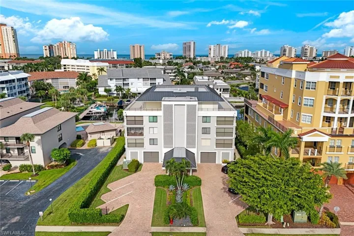 Aerial of Panama Club and surrounding waterways