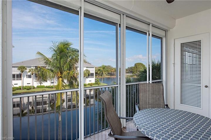 Sparkling lake views from lanai