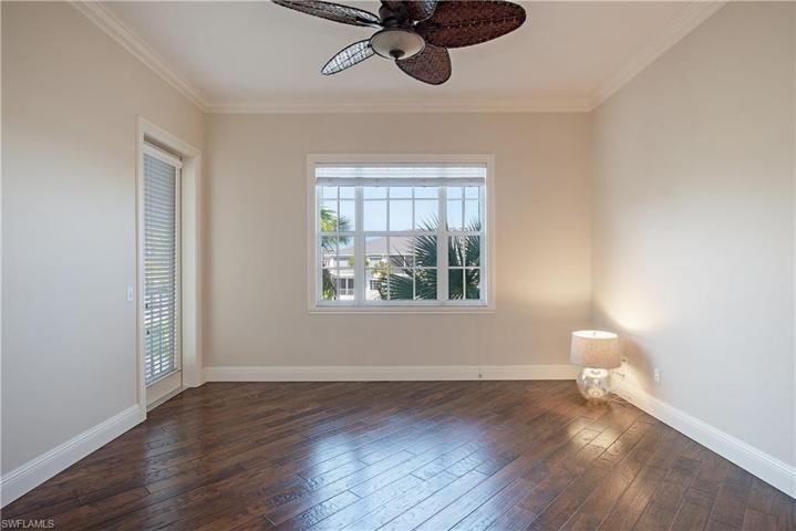 Master bedroom overlooking lake
