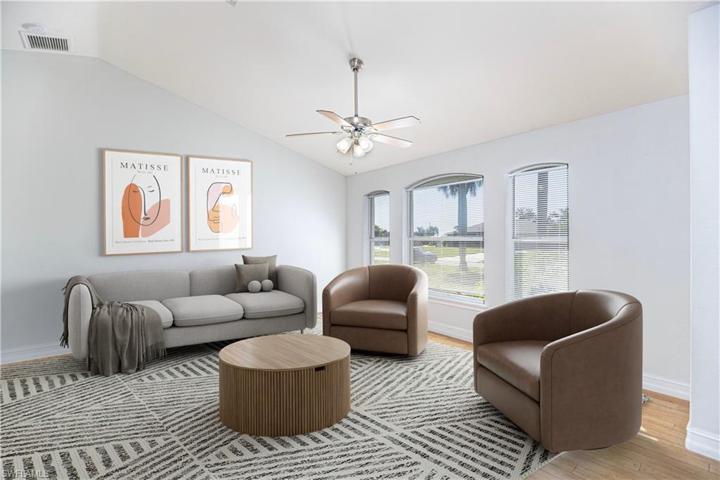 Virtually staged furniture