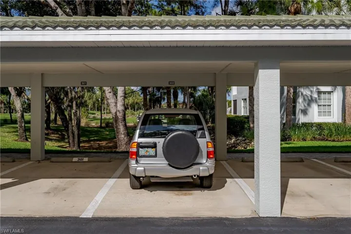 Car included with sale of condo
