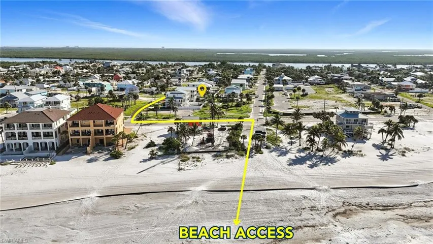 Discover easy, direct access to the pristine beach - Virtually Edited Image