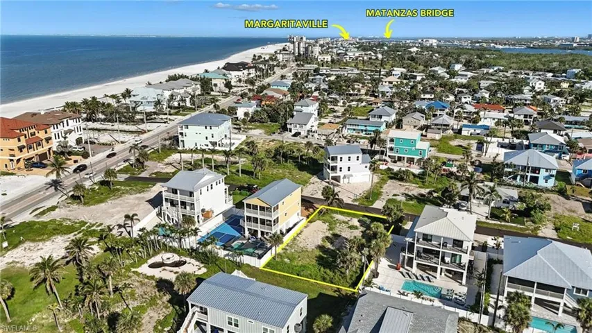 Unbeatable location! Steps from the beach, with Margaritaville and Matanzas Bridge just moments away - Virtually Edited Image