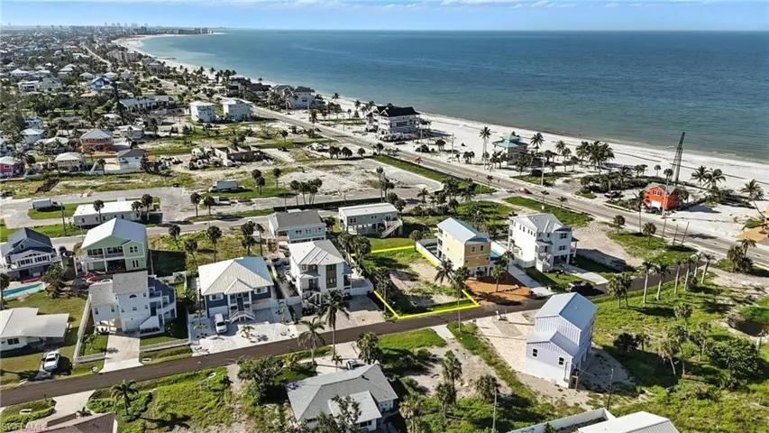 Build your custom home just steps from the sand on this exceptional parcel - Virtually Edited Image