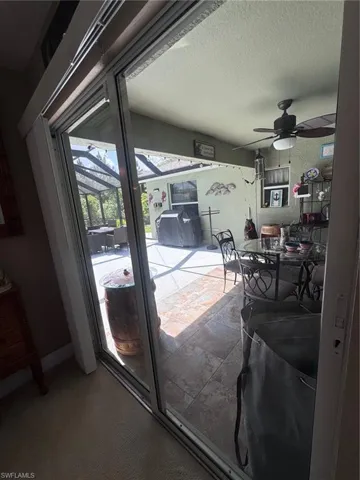 Pool Entry from Master Bedroom