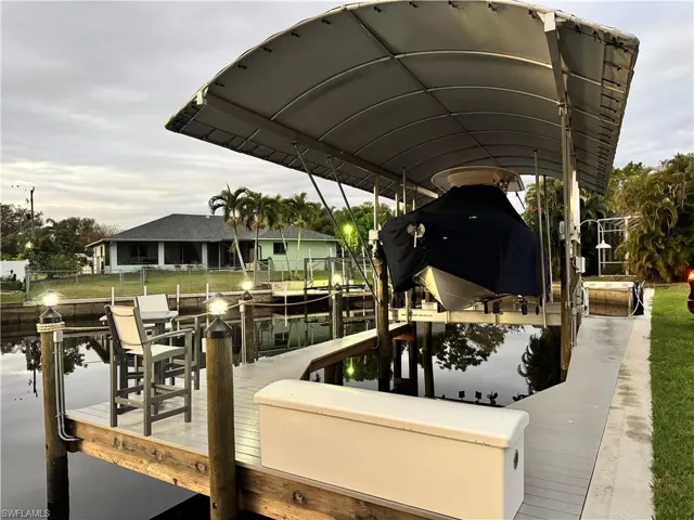 16k LB lift, canopy, water & electric with lighting