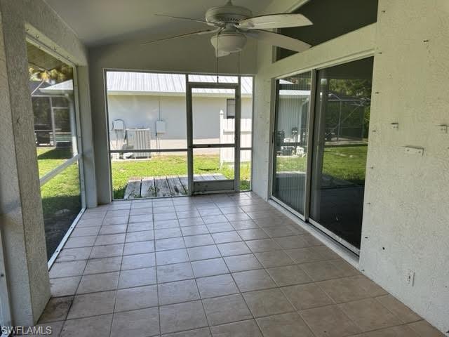 its a florida room screened  in
