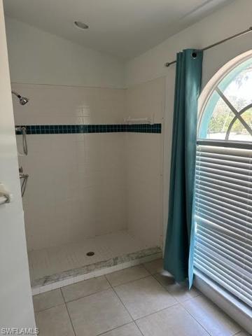 walk in shower