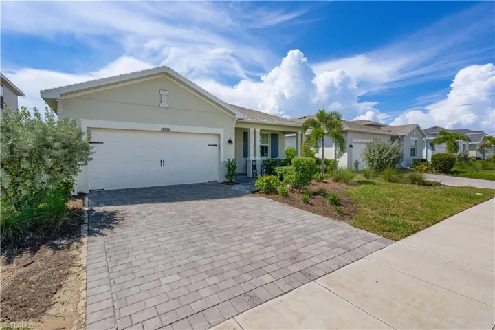 paver driveway of your 2 car garage