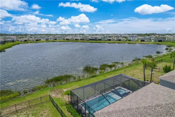 Beautiful Lake views from your backyard.
