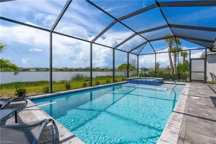 Custom designed saltwater pool and spa with full automation package that can be run from your smartphone