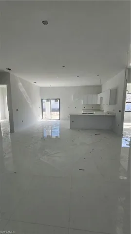 View of unfurnished living room