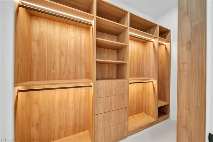 View of closet