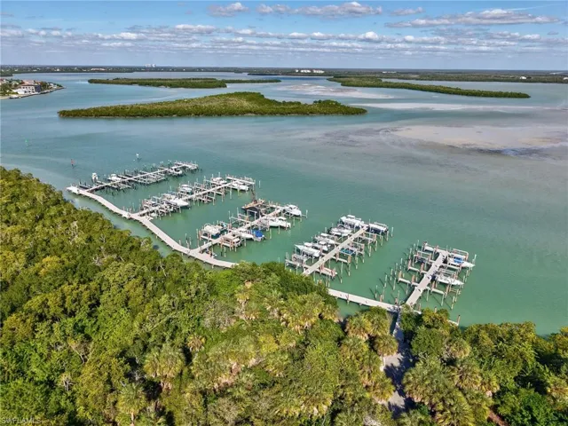 Aerial view of property's location