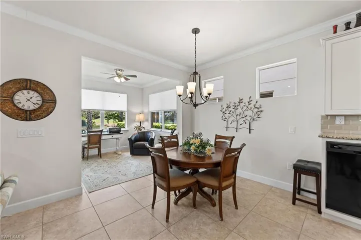 Dining area