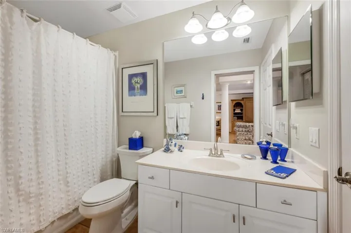Bathroom featuring Tub & Shower Combination