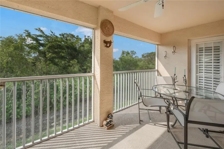 Lanai with Preserve View