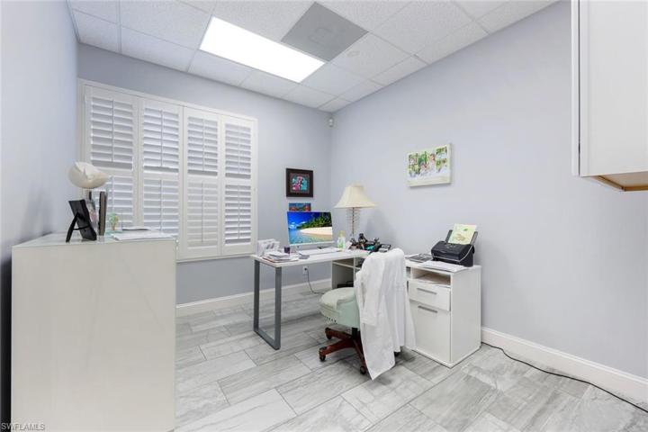 This room is a multi functional room where you and your staff can consult with patients, or, get work that is pending from your thriving medical practice done.