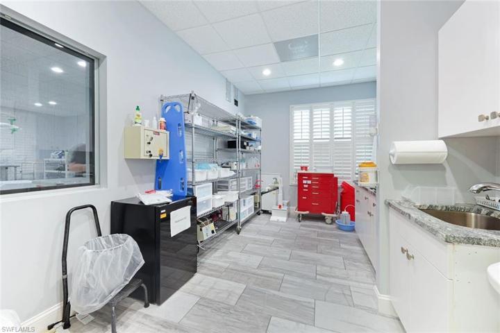 The shelves are well stocked and supplied with literally everything you might need to begin your new practice.