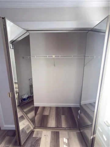 View of closet