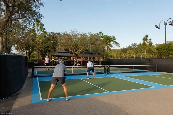 Pickleball courts