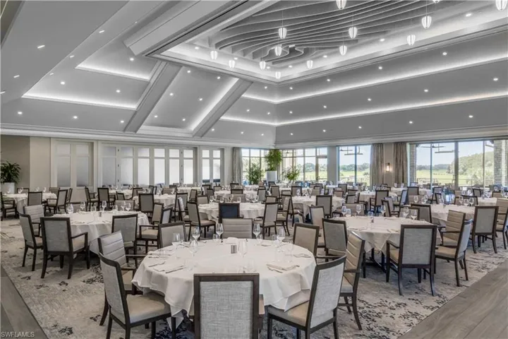 Club's dining room