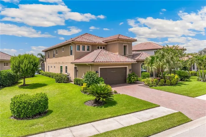 space between homes - sidewalks throughout neighborhood